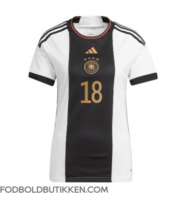 Tyskland Jonas Hofmann #18 Hjemmebanetrøje Dame VM 2022 Kortærmet